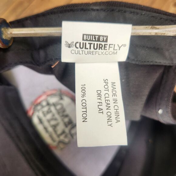 Demon Slayer Kimetsu No Yaiba Hat Cap Strap Back Black Anime Manga Series Logo - Picture 11 of 11